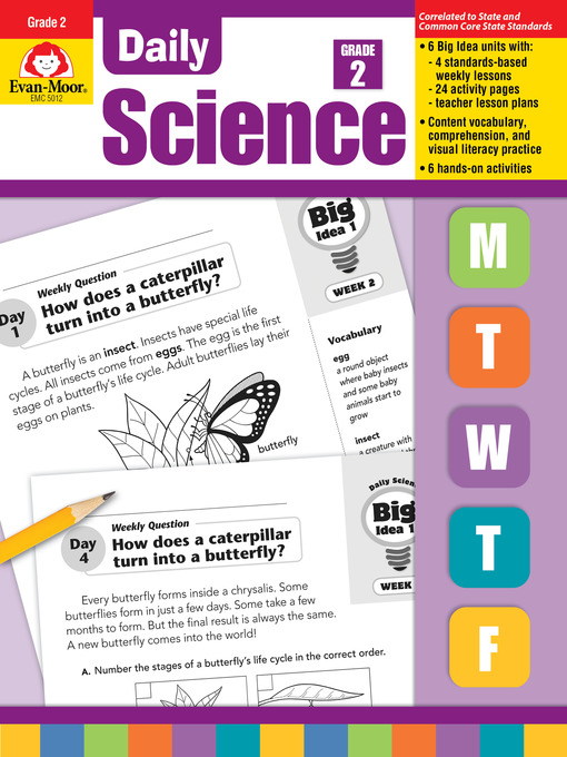 Cover image for Daily Science, Grade 2